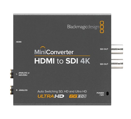 Black Magic Mini Converter - HDMI to SDI 4k-image