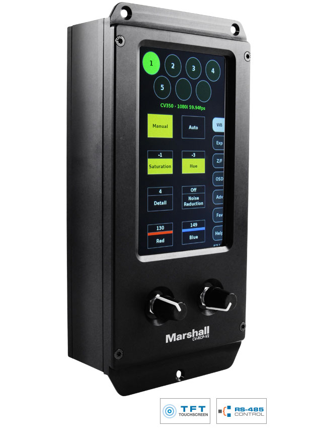 Marshall CV-RCP-V2 Multi-Camera Control Touchscreen RCP-image