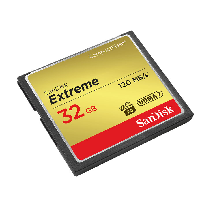 Sandisk Extreme 32GB CF UDMA7 Compact Flash - copy-image