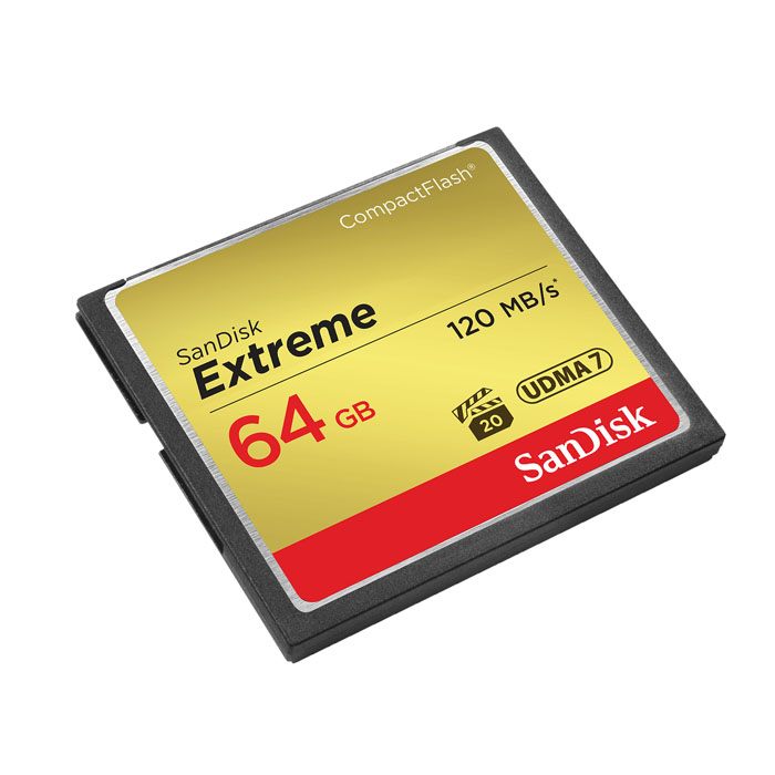 Sandisk Extreme 64GB CF UDMA7 Compact Flash-image