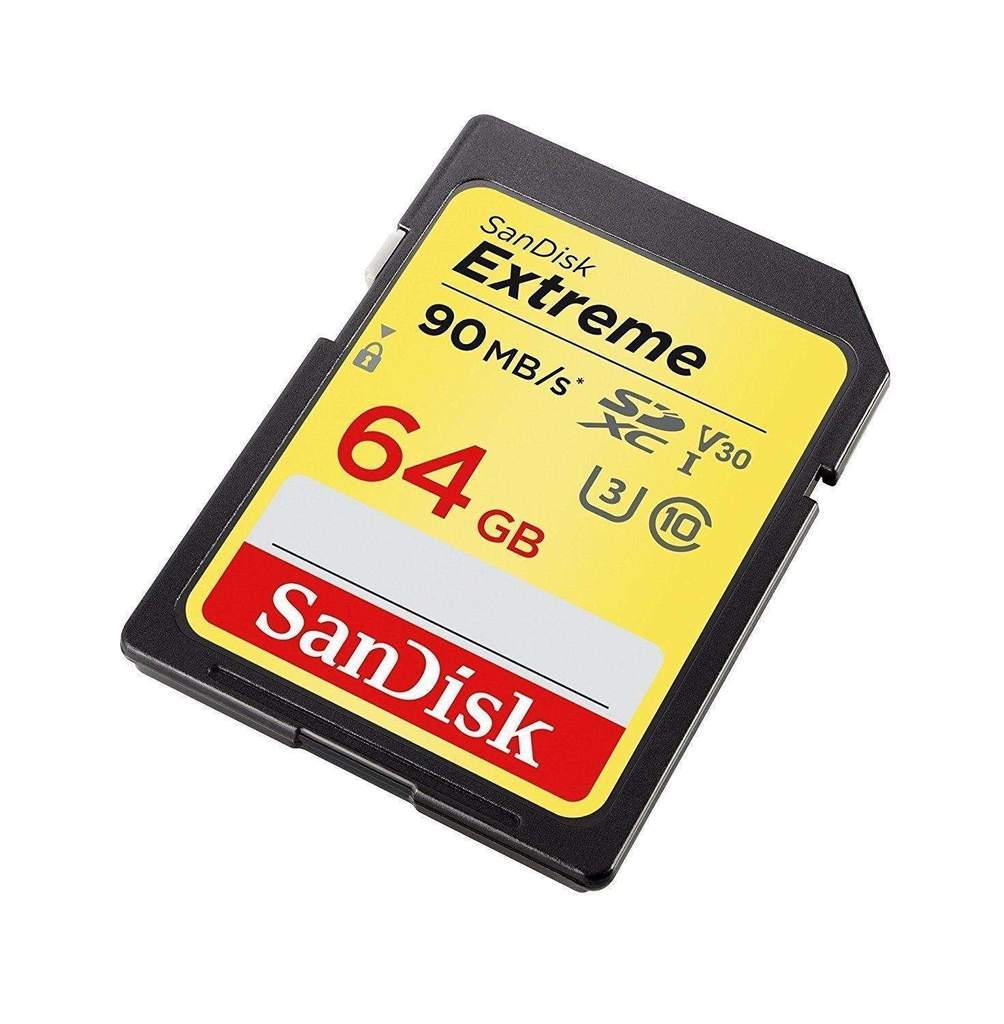 Sandisk Extreme 64GB SD Card SDHC U3-image