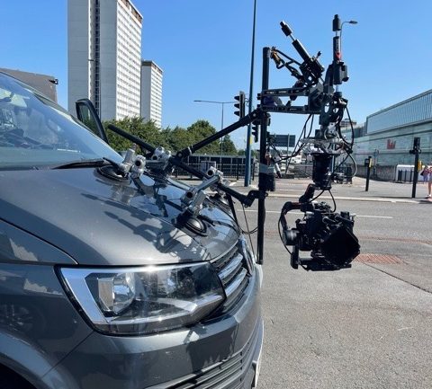 Camera Tracking Car and forward tracking rig